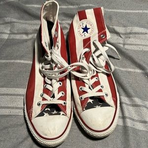 American flag converse